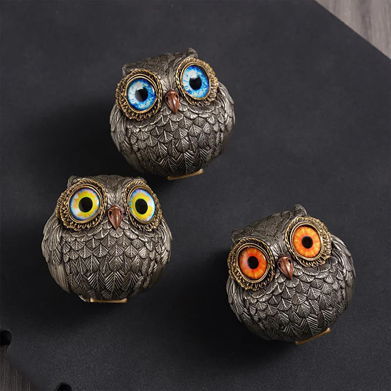 Owl Beads Pendant Creative Home Crafts Cute Desktop Decorations